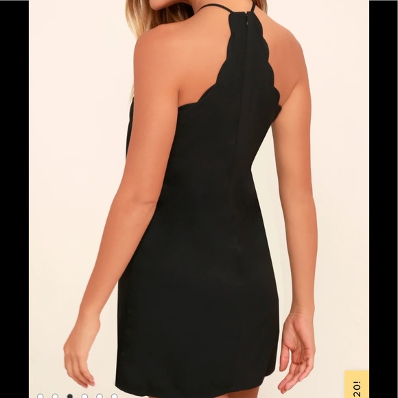 NWOT Lulus Endlessly Endearing Black Minidress 👗 - Picture 3 of 5